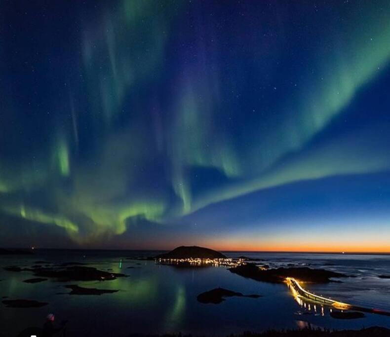 Cabin Aurora Borealis Sommaroy Ngoại thất bức ảnh