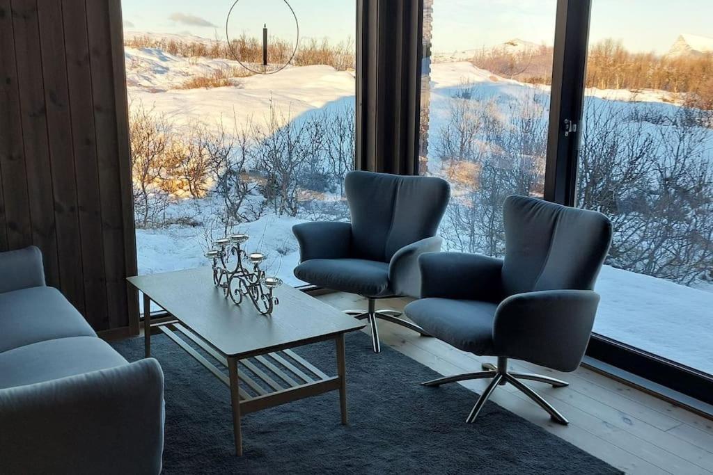 Cabin Aurora Borealis Sommaroy Ngoại thất bức ảnh